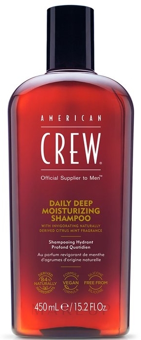 Feuchtigkeitsspendende Haarspülung für den täglichen Gebrauch - American Crew Daily Moisturizing Conditioner — Bild 450 ml