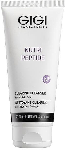 Sanftes Gesichtsreinigungsgel für alle Hauttypen - Gigi Nutri-Peptide Clearing Cleancer — Bild N1