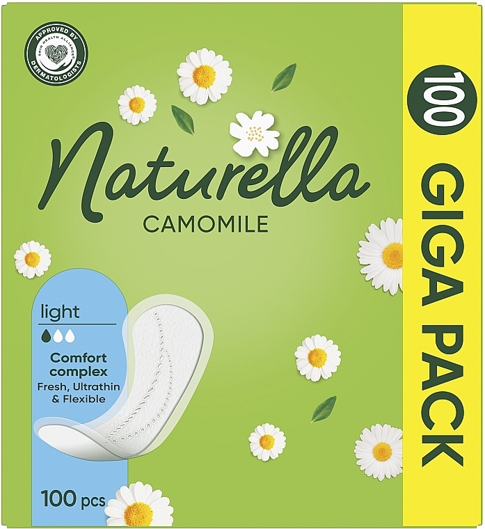 Slipeinlagen mit Kamille 100 St. - Naturella Camomile Normal — Bild N2