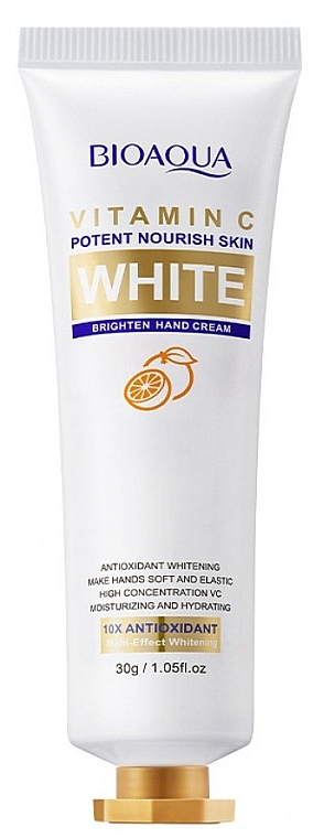 Handcreme mit Vitamin C - Bioaqua Vitamin C Brightening Hand Cream  — Bild N1