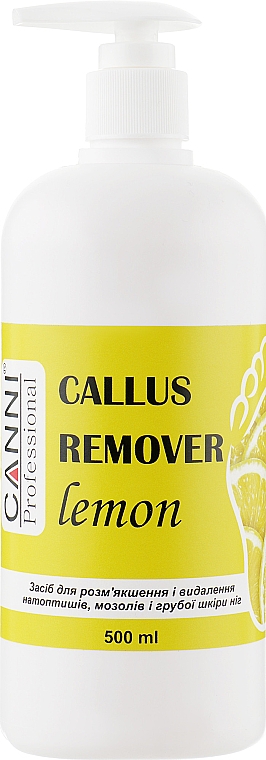 Pflegeprodukt gegen Schwielen - Canni Callus Remover Lemon — Bild N7