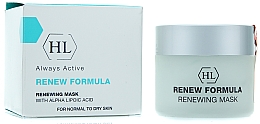 Düfte, Parfümerie und Kosmetik Straffende Gesichtsmaske mit Liponsäure - Holy Land Cosmetics Renew Formula Renewing Mask 