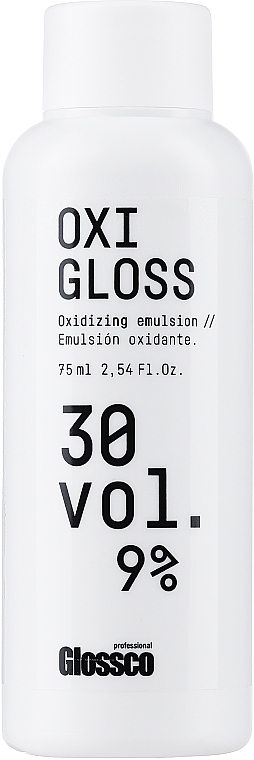 Haaroxidationsmittel - Glossco Color Oxigloss 30 Vol — Bild N1