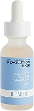 Düfte, Parfümerie und Kosmetik Serum mit Salicylsäure und Niacinamid - Revolution Skincare 2% Salicylic Acid & 5% Niacinamide Serum