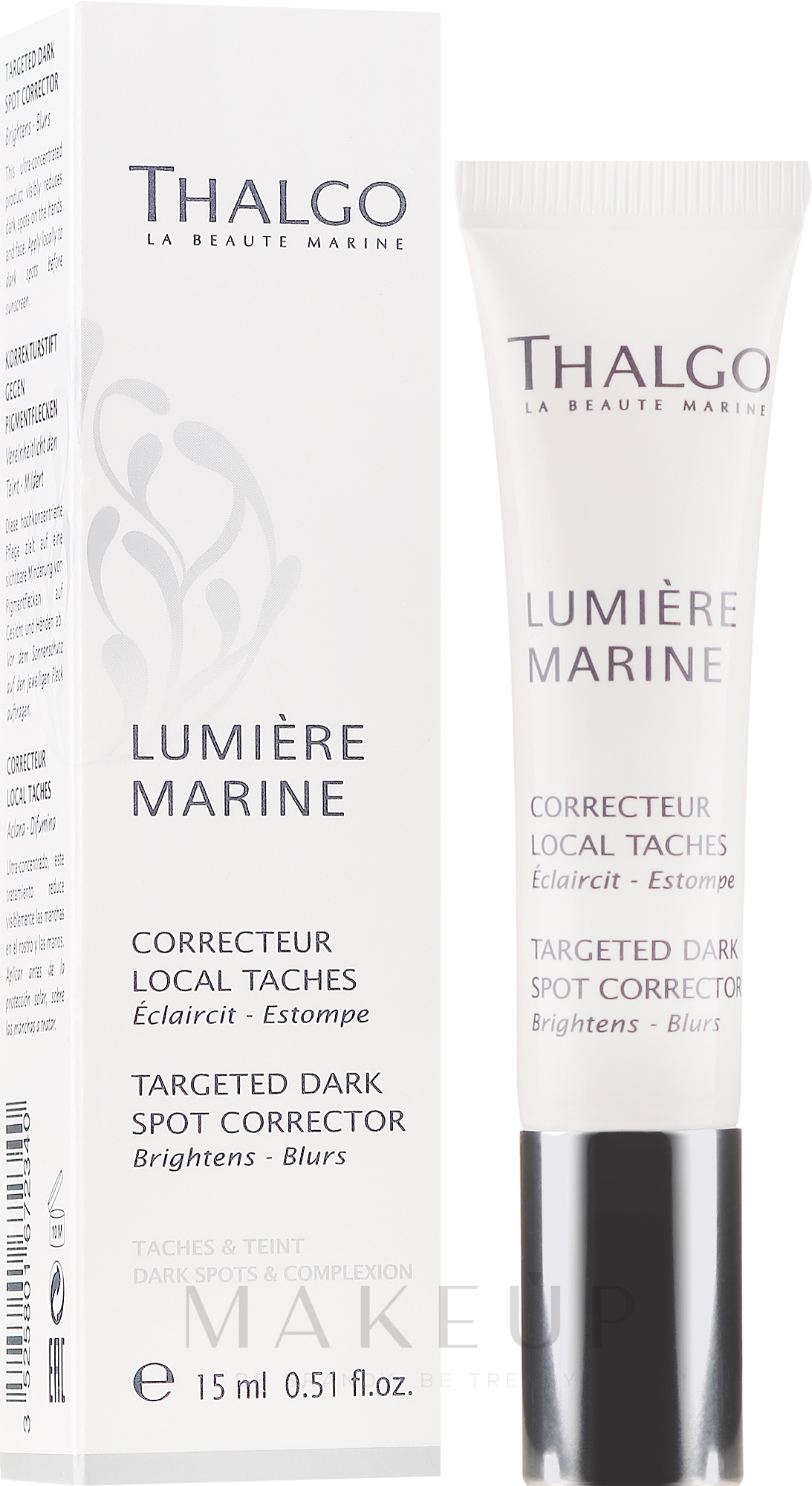 Korrekturpflege gegen Pigmentflecken - Thalgo Lumiere Marine Targeted Dark Spot Corrector — Bild 15 ml