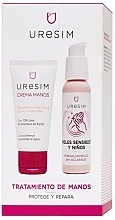 Düfte, Parfümerie und Kosmetik Uresim Hand Treatmen Set (Handgel 60ml + Handcreme 50ml)  - Set