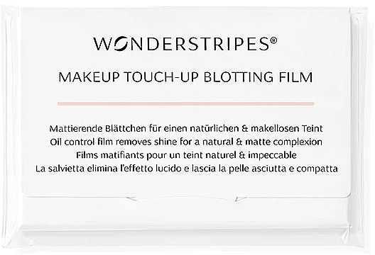 Mattierende Gesichtstücher - Wonderstripes Touch-up Blotting Film — Bild N3