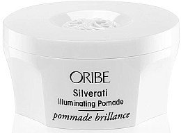 Haarstyling-Pomade für graues und weißes Haar mit Silberpigmente für Glanzeffekt - Oribe Silverati Illuminating Pomade — Bild N1