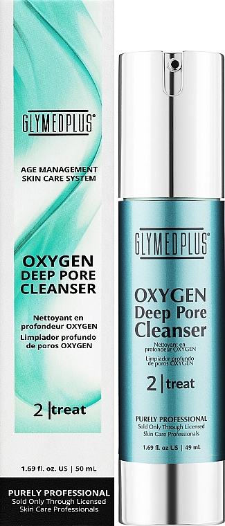 Porenreinigungsprodukt - GlyMed Plus Age Management OXYGEN Deep Pore Cleanser — Bild N2