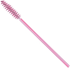 Pinsel für Wimpern und Augenbrauen hellrosa mit rosa Griff - Clavier — Bild N3