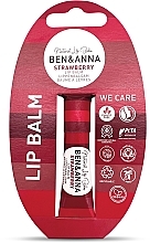 Lippenbalsam Erdbeere - Ben & Anna Lip Balm Strawberry — Bild N1
