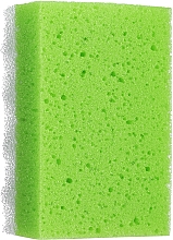 Badeschwamm Quadrat groß grün - LULA — Bild N1