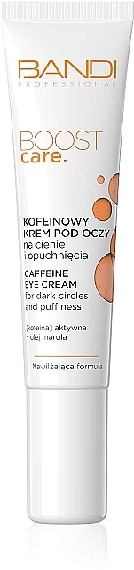 Creme mit Koffein gegen dunkle Augenringe und Schwellungen - Bandi Professional Boost Care Caffeine Eye Cream  — Bild N1