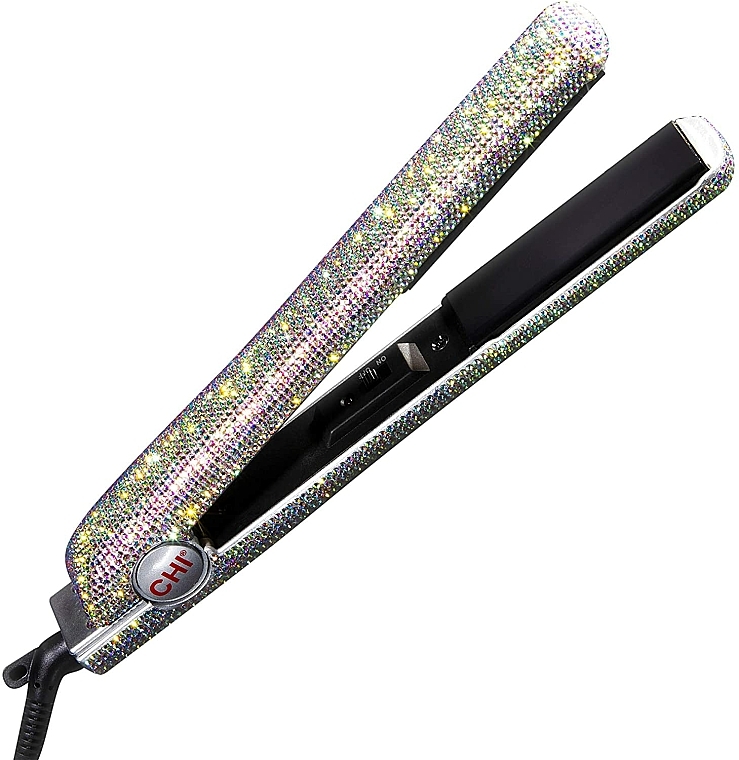 Haarglätter silbern - CHI The Sparkler' Special Edition Lava Hairstyling Iron 1 Uk Plug — Bild N1