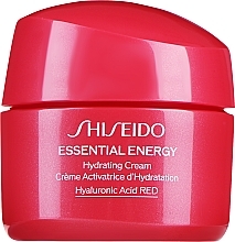 GESCHENK! Feuchtigkeitsspendende Gesichtscreme mit Ginsengwurzelextrakt - Shiseido Essential Energy Hydrating Cream  — Bild N1