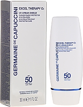 Düfte, Parfümerie und Kosmetik Schützende Gesichtscreme gegen die Auswirkungen von Umweltverschmutzung mit UV-Schutz - Germaine de Capuccini Excel Therapy O2 UV Urban Shield SPF50