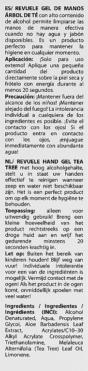 Beruhigendes antibakterielles Handgel mit Tee Baum - Revuele Hand Gel Advanced Protection Tea Tree — Bild N3