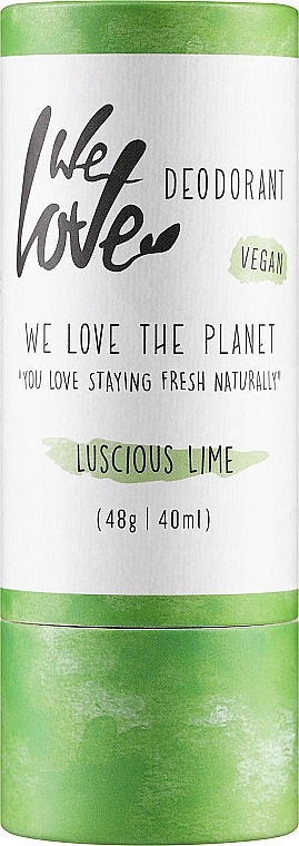 Deostick - We Love The Planet luscious lime Deodorant — Bild N1