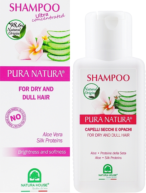 Haarshampoo mit Brennnesselproteinen und Aloe - Natura House — Bild N2