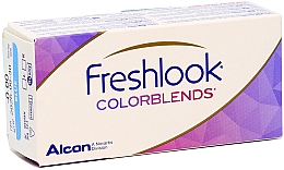 Farbige Kontaktlinsen 2 St. turquoise - Alcon FreshLook Colorblends — Bild N1