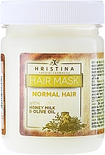 Düfte, Parfümerie und Kosmetik Maske für normales Haar - Hristina Cosmetics Hair Mask