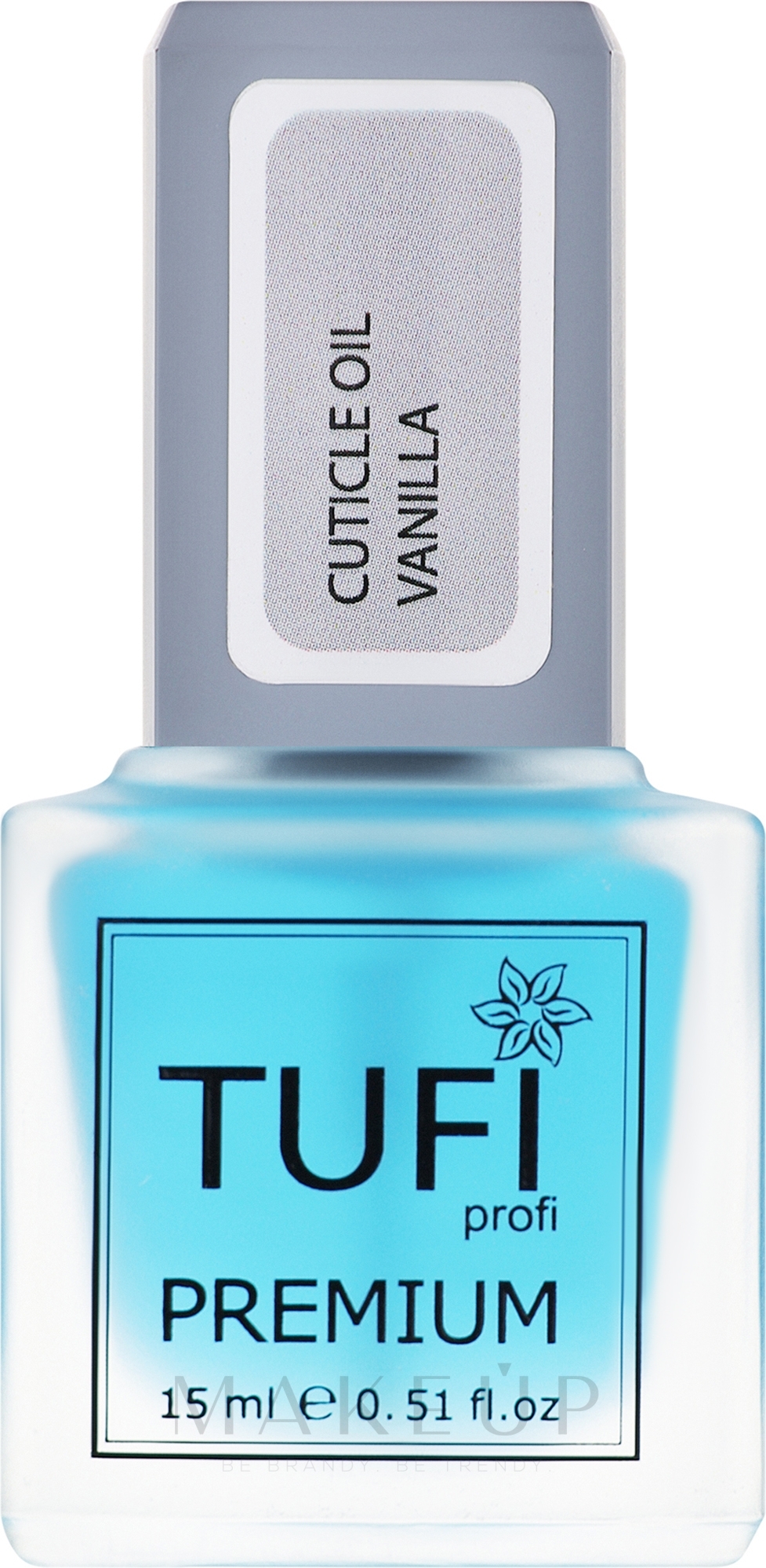 Nagelhautöl mit Pinsel Vanille - Tufi Profi Premium Cuticle Oil — Bild 15 ml