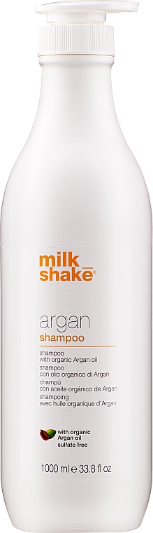 Shampoo mit Arganöl für trockenes und strapaziertes Haar - Milk Shake Argan Oil Shampoo — Bild N2