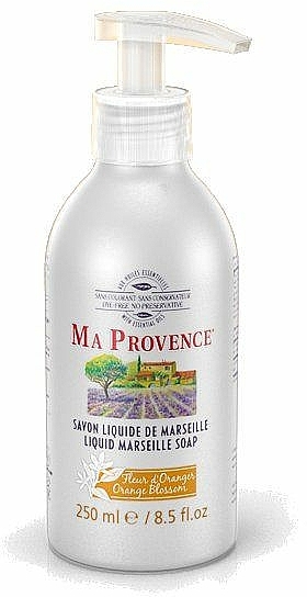 Flüssige Marseiller Seife mit Orangenblüten - Ma Provence Liquid Marseille Soap Orange