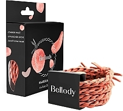 Düfte, Parfümerie und Kosmetik Haargummi ibiza orange 4 St. - Bellody Original Hair Ties