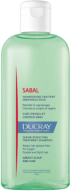 Shampoo Seboregulierendes für fettiges Haar - Ducray Sabal Shampoo — Bild N1