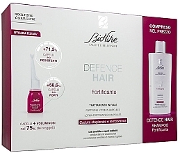 Set - BioNike Defense Hair Fortificante Set (h/lot/6ml*21 + shampoo/200ml) — Bild N1