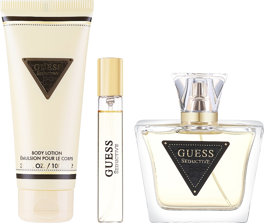  Guess Seductive - Set (Eau de Toilette 75 ml + Eau de Toilette 15 ml + Bodylotion 100 ml + Kosmetiktasche 1 St.) — Bild N1