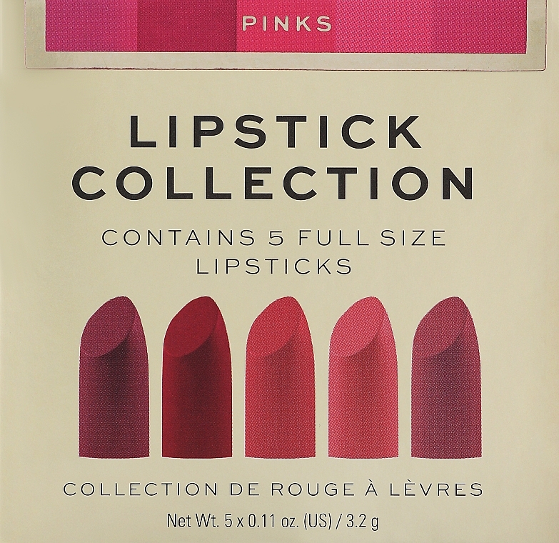 Lippenstift Set 5 St. - Revolution Pro 5 Lipstick Collection Pinks — Bild N1