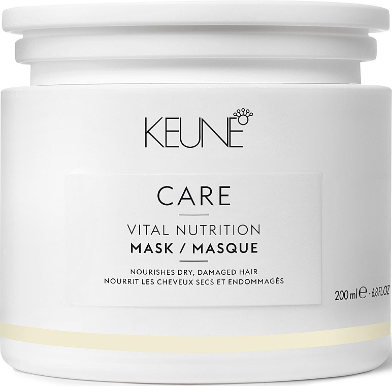 Nährende Maske für trockenes und strapaziertes Haar - Keune Care Vital Nutrition Mask — Bild N1