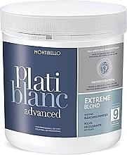 Intensiv aufhellender Haarpuder - Montibello Platiblanc Advanced Extreme Blond — Bild N2