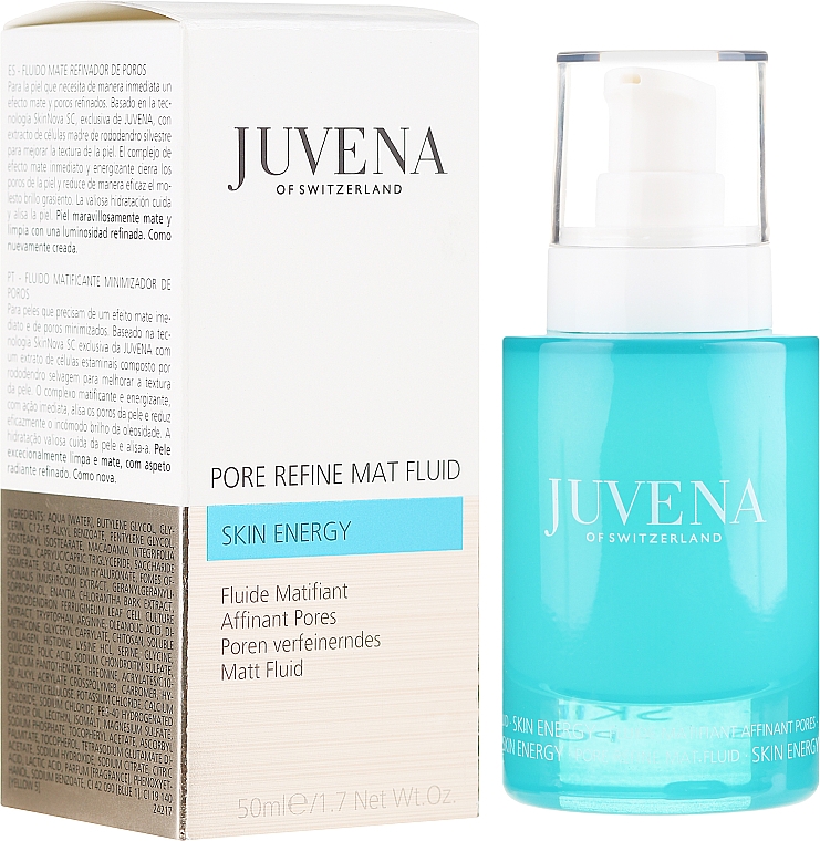 Mattierendes und porenverfeinerndes Gesichtsfluid - Juvena Skin Energy Pore Refine Mat Fluid
