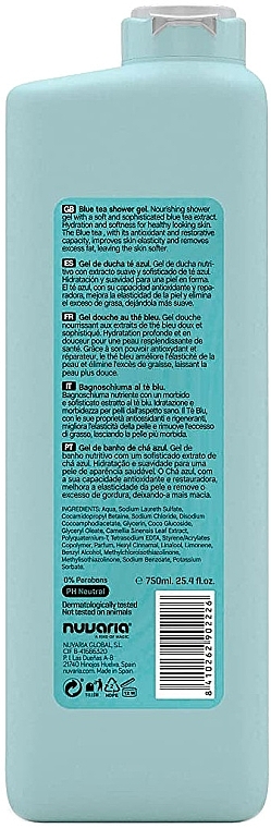 Duschgel Blauer Tee - Dicora Urban Fit Detox Blue Tea Shower Gel — Bild N2