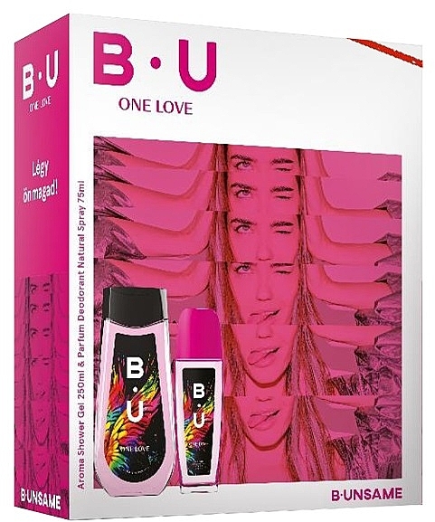 B.U. One Love - Körperpflegeset (Duschgel 250 ml + Deospray 75 ml) — Bild N1