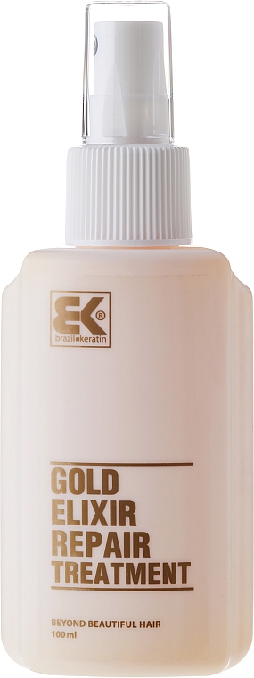 Elixier für geschädigtes Haar mit Keratin - Brazil Keratin Gold Elixir Repair Treatment — Bild N3