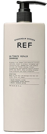 Sulfatfreies reparierendes Shampoo mit pflanzlichen Extrakten, Bio-Murumuru-Butter und Quinoaprotein - REF Ultimate Repair Shampoo — Bild N3