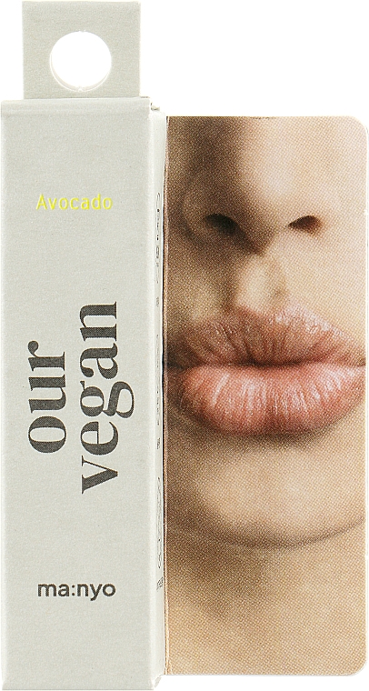Feuchtigkeitsspendender und pflegender Lipenbalsam mit Avocadoextrakt - Manyo Our Vegan Color Lip Balm Avocado — Bild N2