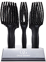 Düfte, Parfümerie und Kosmetik Set - Olivia Garden Fingerbrush Combo Brush Display