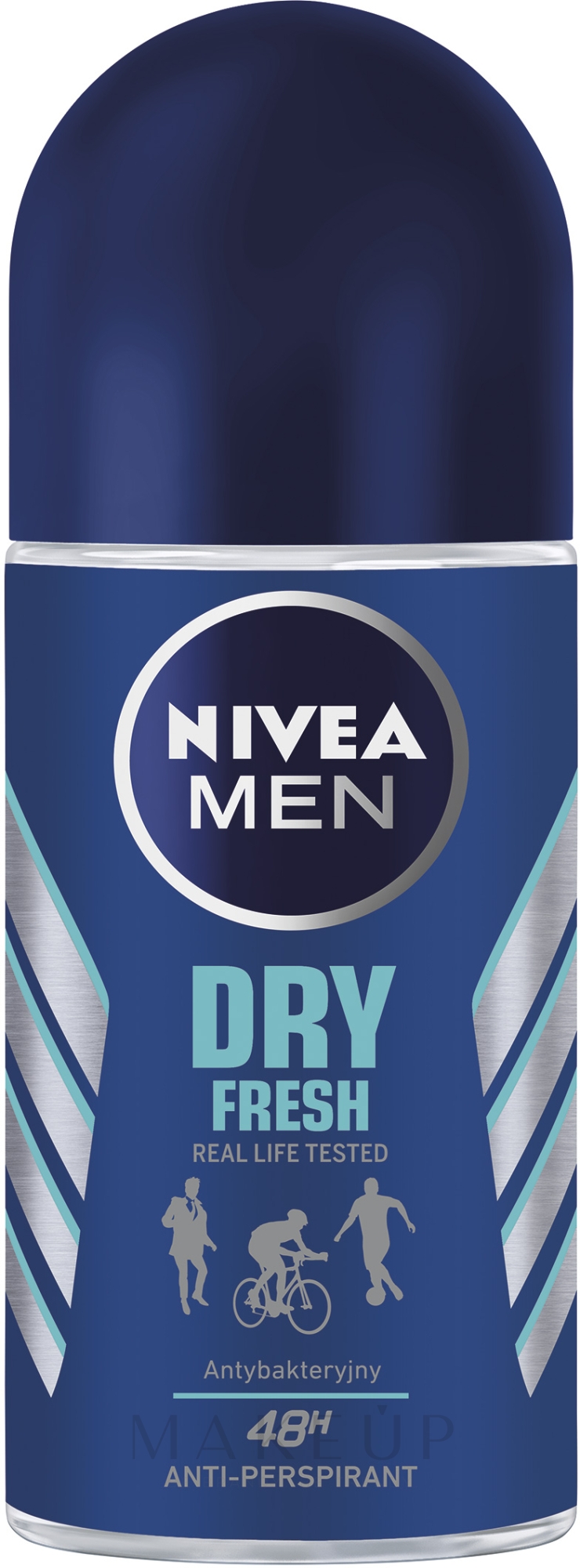 Deo Roll-on Antitranspirant - NIVEA Dry Fresh Men Deodorant — Bild 50 ml
