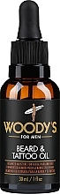 Düfte, Parfümerie und Kosmetik Bart- und Tattooöl - Woody`s Beard & Tattoo Oil