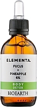 Düfte, Parfümerie und Kosmetik Körperserum Fucus und Ananas 6% - Bioearth Elementa Fucus Pibeapple 6% 