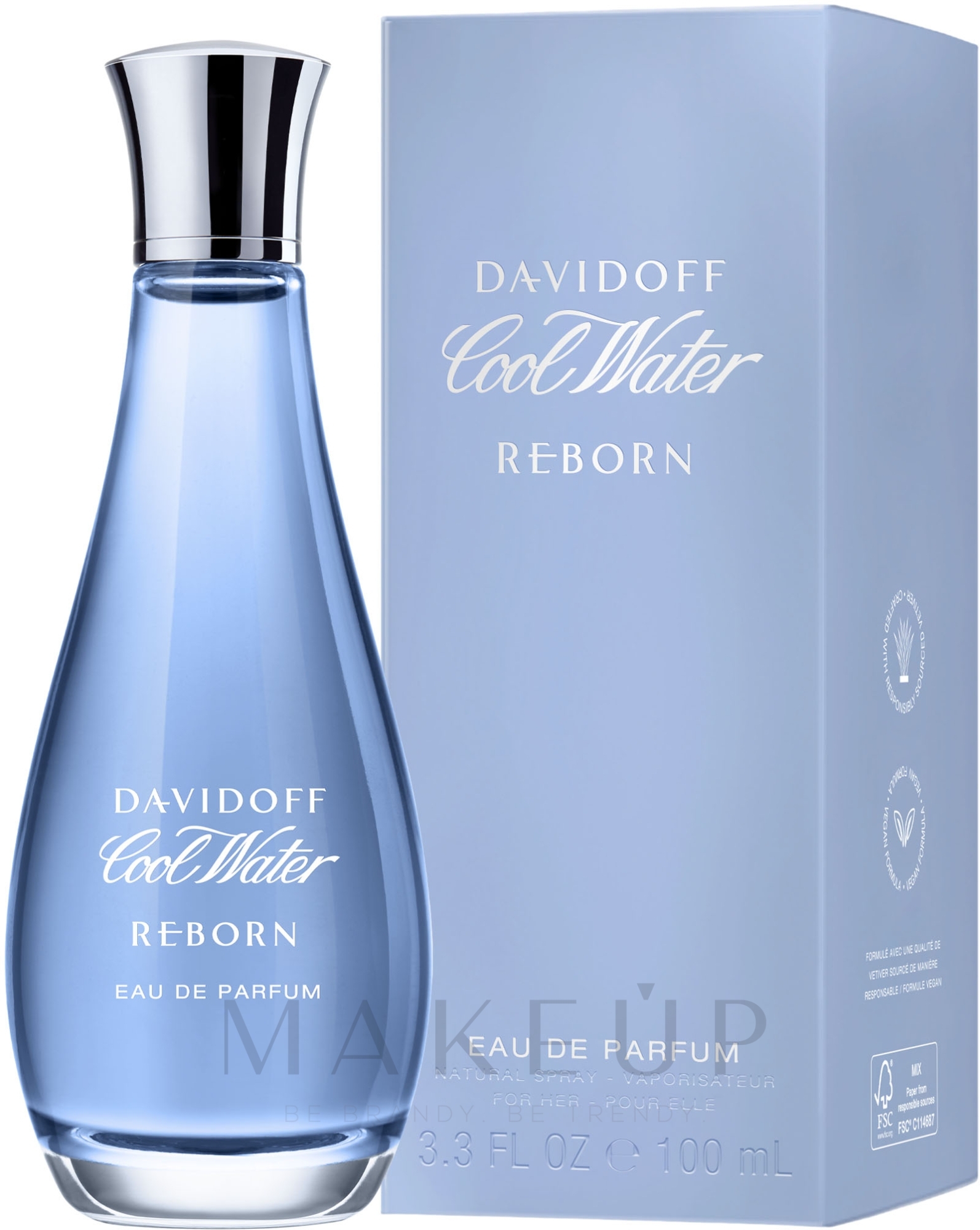 Davidoff Cool Water Reborn for Her - Eau de Parfum — Bild 100 ml