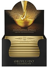 Aufhellender ammoniakfreier Haarpuder - Orofluido Highlighting Rituals Sublime Lightening Powder — Bild N4