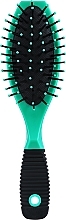 Düfte, Parfümerie und Kosmetik Haarbürste oval 17,5 cm grün - Ampli