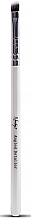 Düfte, Parfümerie und Kosmetik Augen- & Lippenpinsel - Nanshy Angled Detailer Brush Pearlescent White