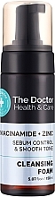 Düfte, Parfümerie und Kosmetik Reinigender Gesichtsschaum - The Doctor Health & Care Niacinamide + Zinc Cleansing Foam 